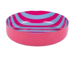- Bowl Animado medium bright pink w. soft blue*Present time
