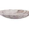 - Bowl Flower large marble brown^Present time Clearance