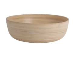 - Bowl set Puro Round bamboo natural^Present time Clearance