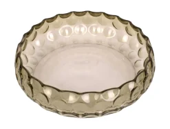 - Bowl Speckles glass large moss green*Present time Sale