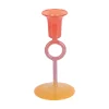 - Candle holder Anillo Vivo small multi colour bright red^Present time Hot