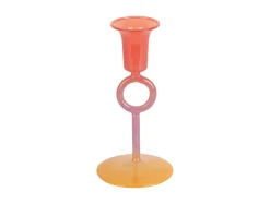 - Candle holder Anillo Vivo small multi colour bright red^Present time Hot