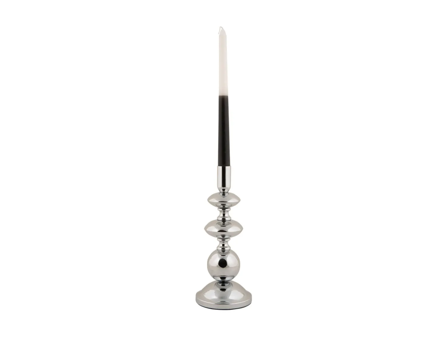 - Candle holder Dazzle large chrome plated*Present time New