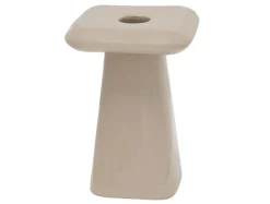 - Candle holder Roca medium warm grey^Present time Sale