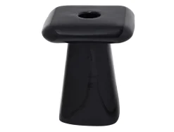 - Candle holder Roca small black^Present time Outlet