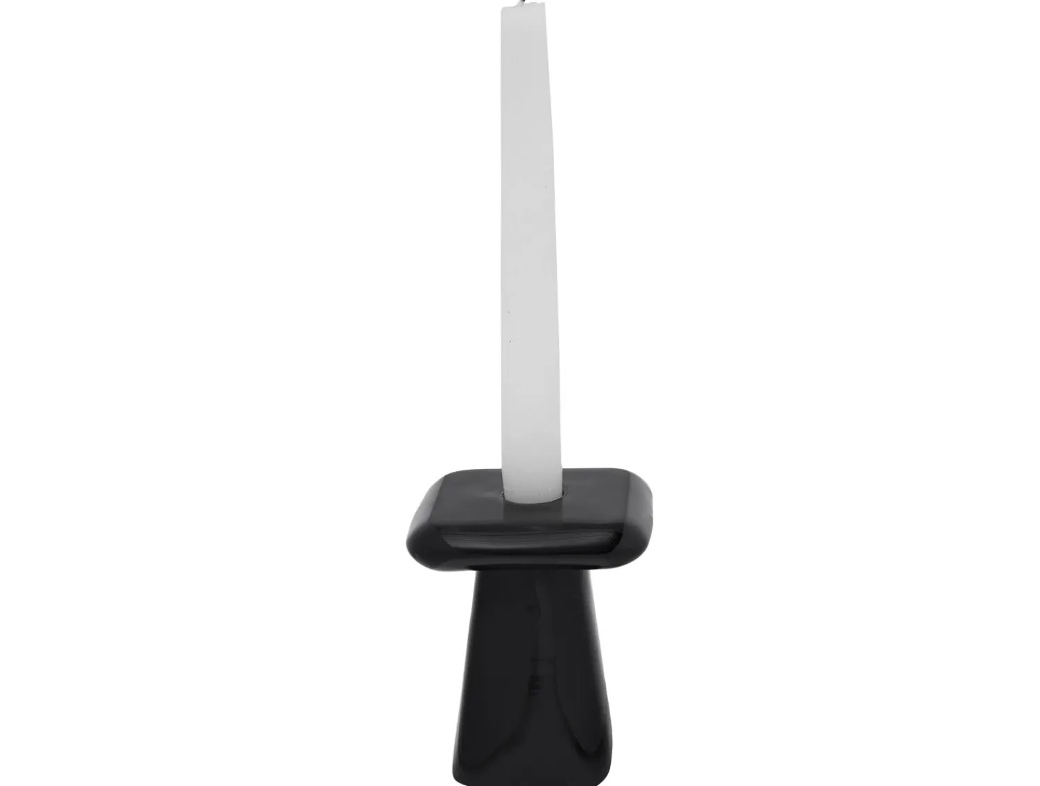 - Candle holder Roca small black^Present time Outlet