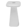 - Candle holder Roca large white^Present time New