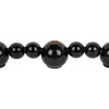 - Candle holder Bubbles straight enamel black^Present time