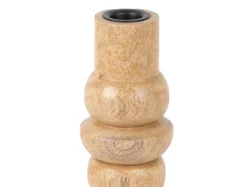 - Candle holder Formado Small mango wood^Present time Online