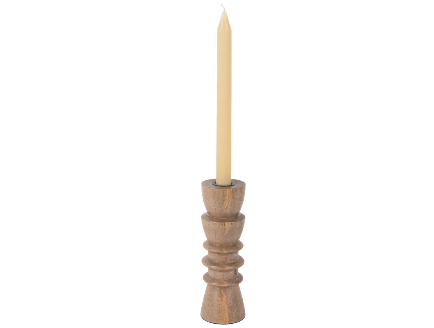 - Candle holder Formado Medium mango wood^Present time