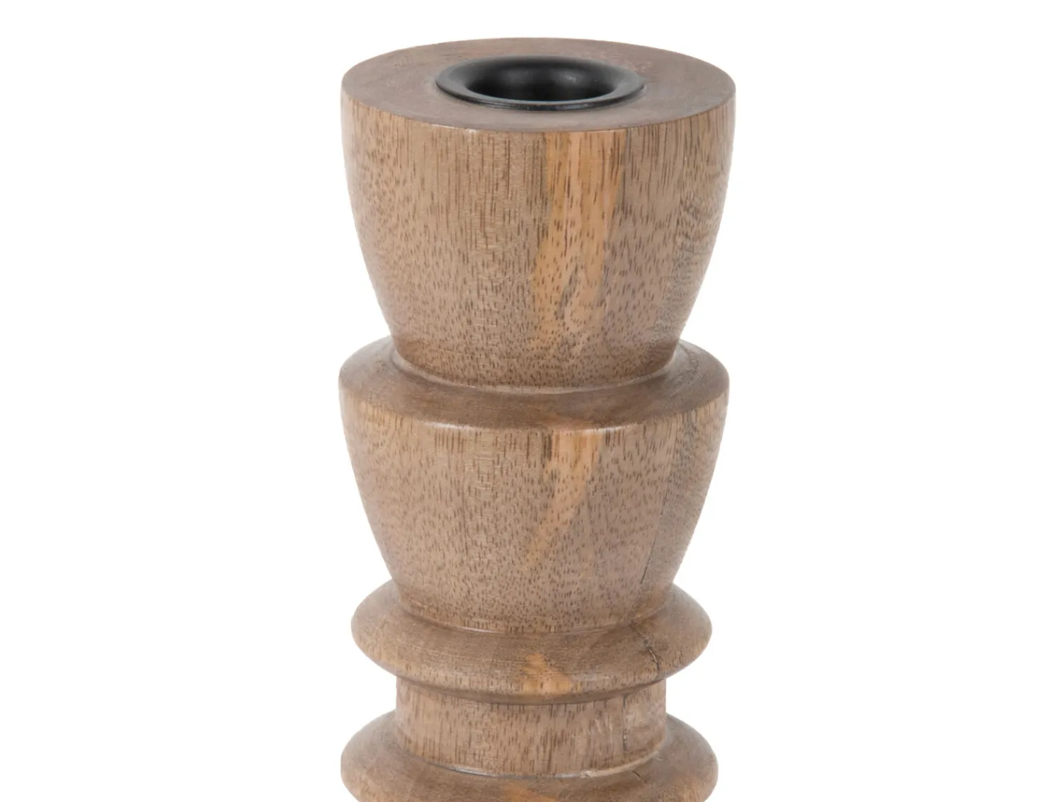 - Candle holder Formado Medium mango wood^Present time