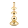 - Candle holder Dazzle large gold plated^Present time Online