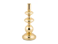 - Candle holder Dazzle large gold plated^Present time Online