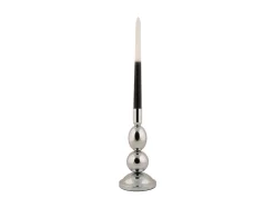 - Candle holder Dazzle medium chrome plated*Present time Hot