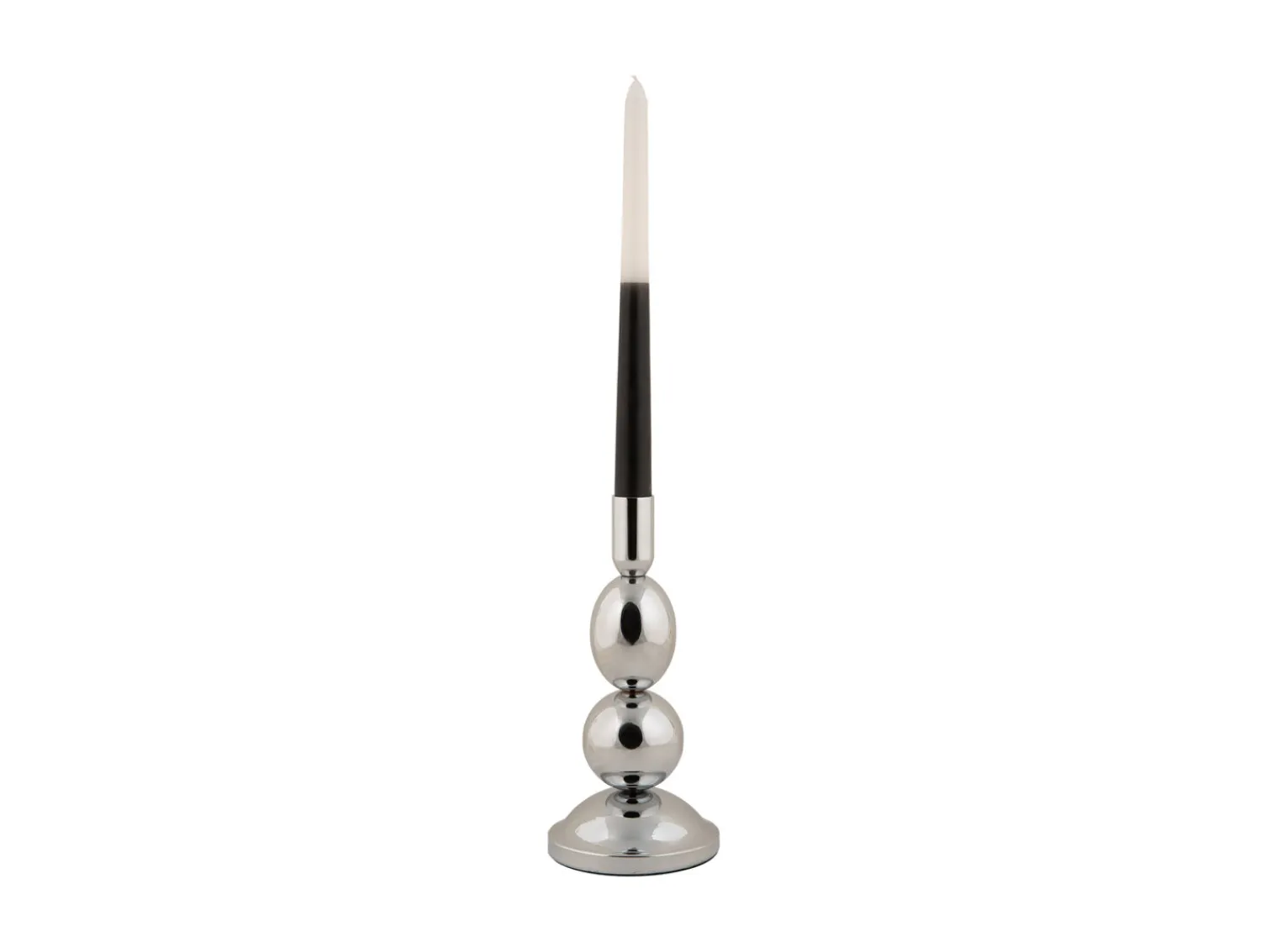 - Candle holder Dazzle medium chrome plated*Present time Hot
