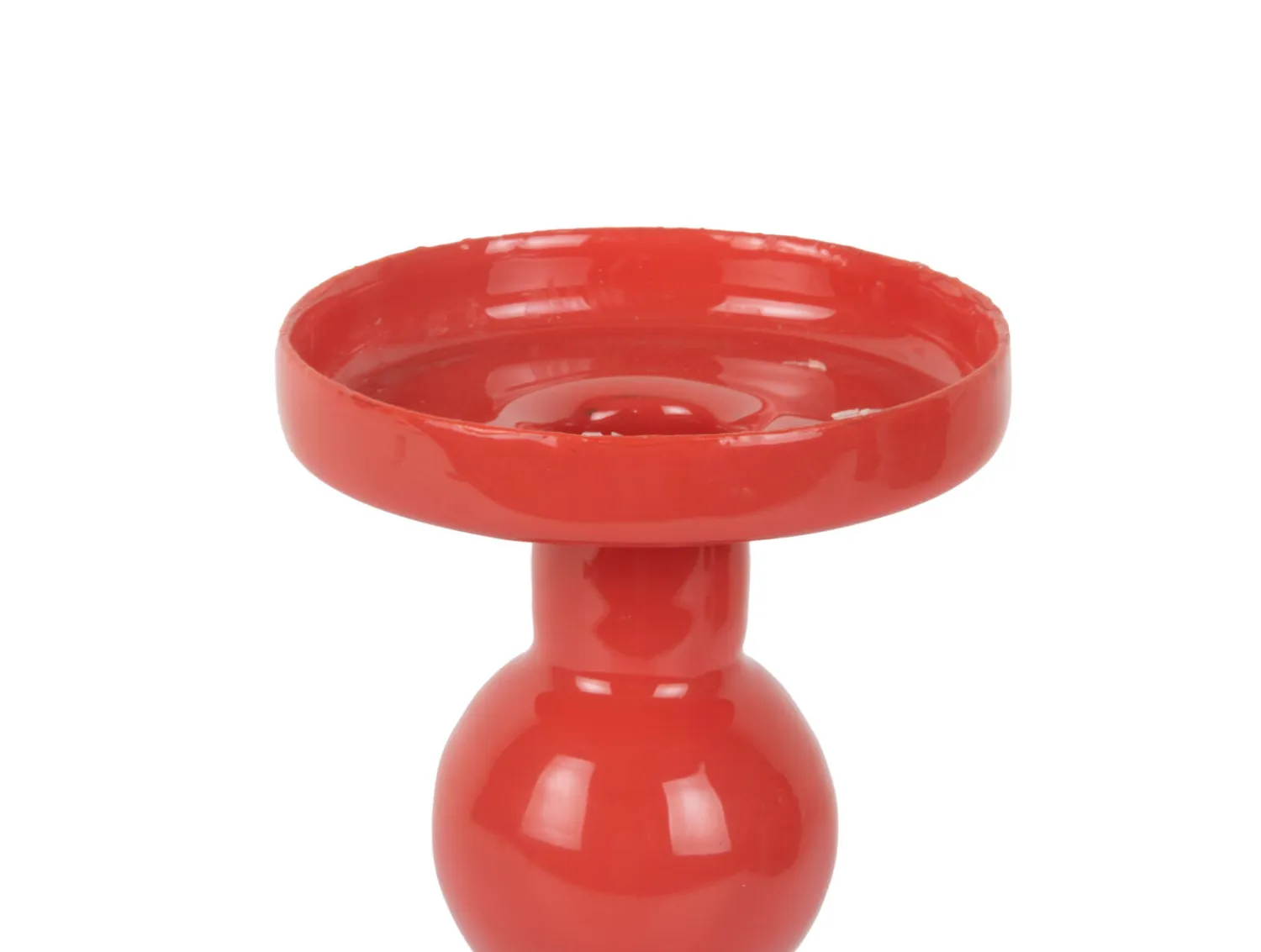 - Candle holder Funky small bright red^Present time Best