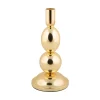- Candle holder Dazzle medium gold plated^Present time Sale