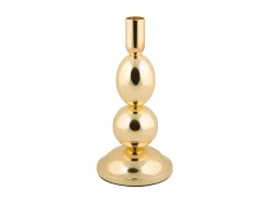 - Candle holder Dazzle medium gold plated^Present time Sale