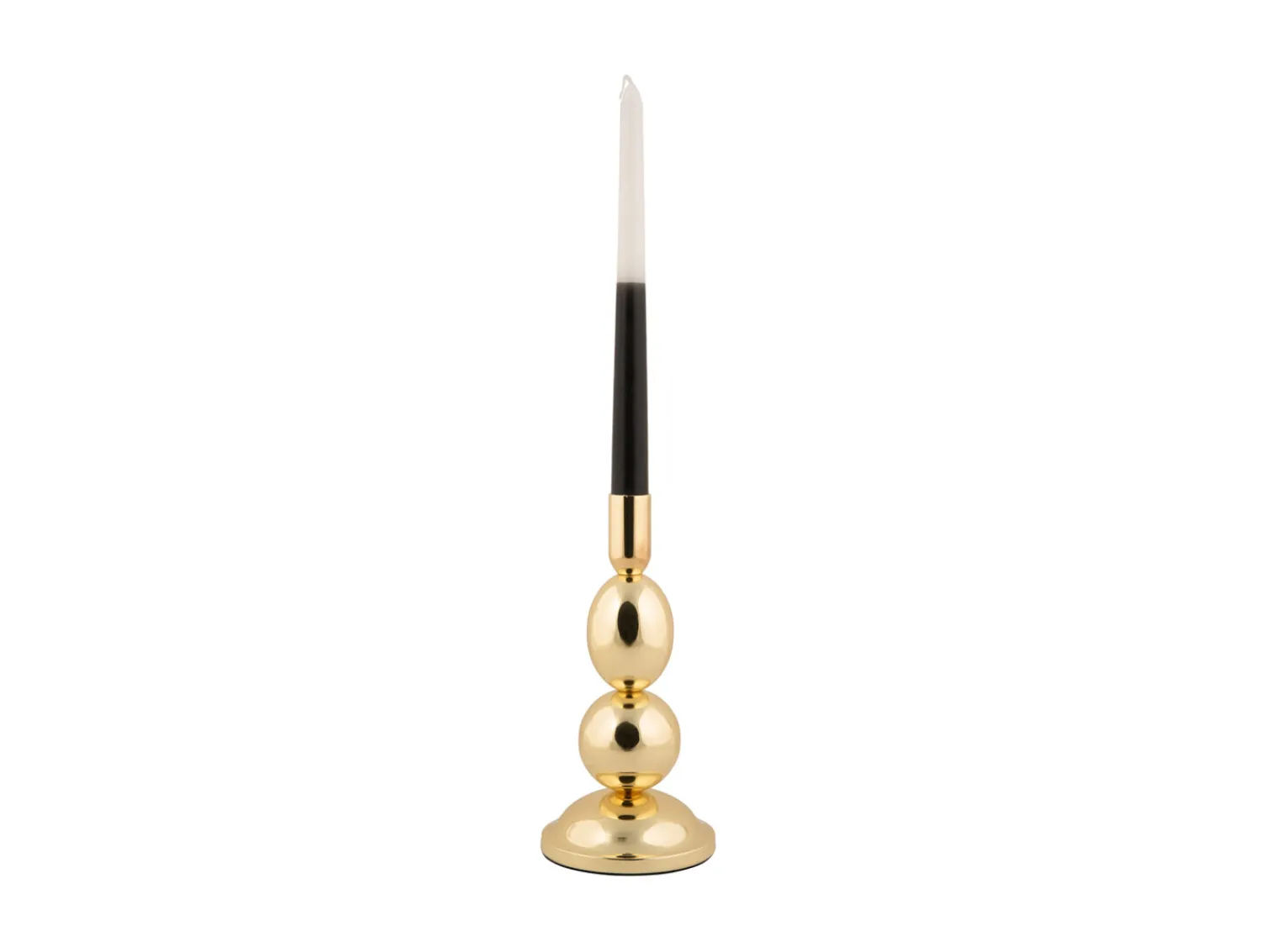 - Candle holder Dazzle medium gold plated^Present time Sale