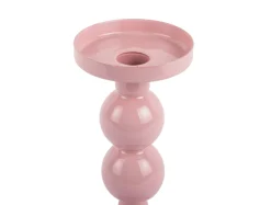 - Candle holder Funky medium soft pink*Present time Sale