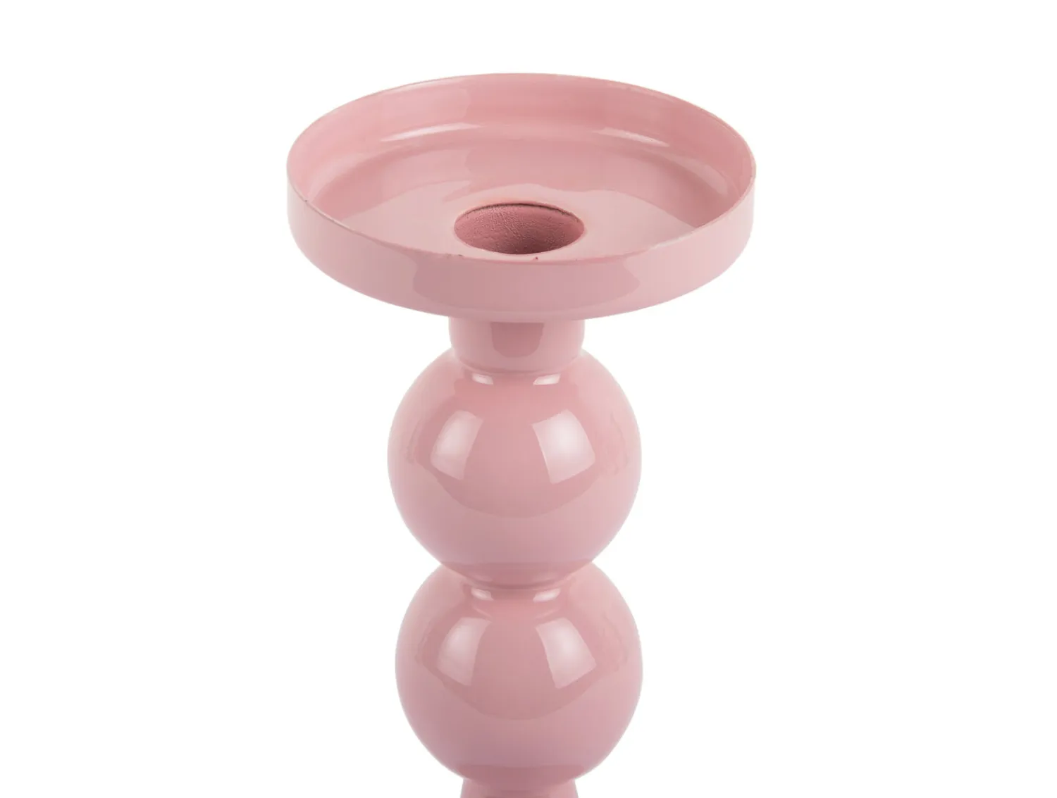 - Candle holder Funky medium soft pink*Present time Sale