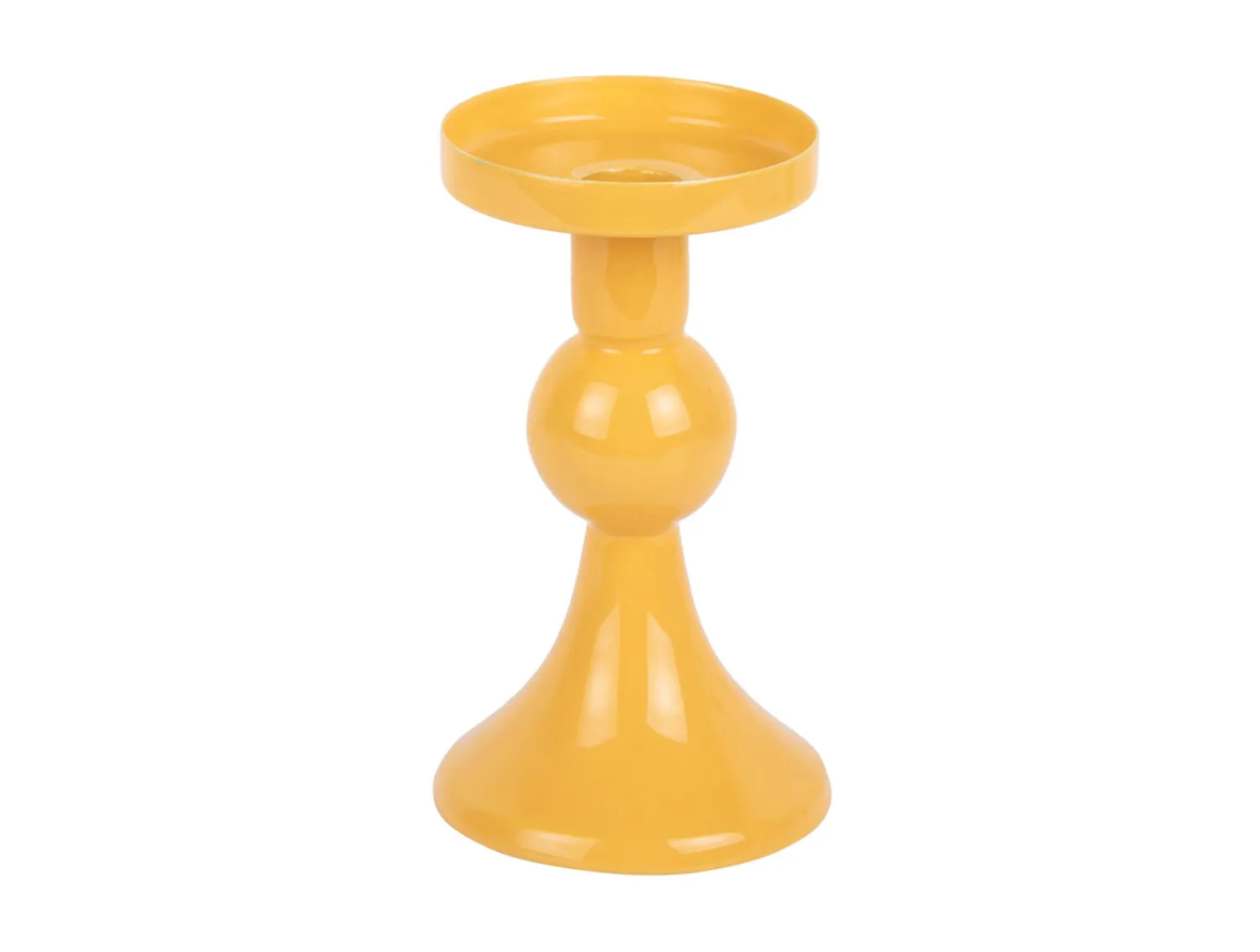 - Candle holder Funky small bright yellow^Present time Hot