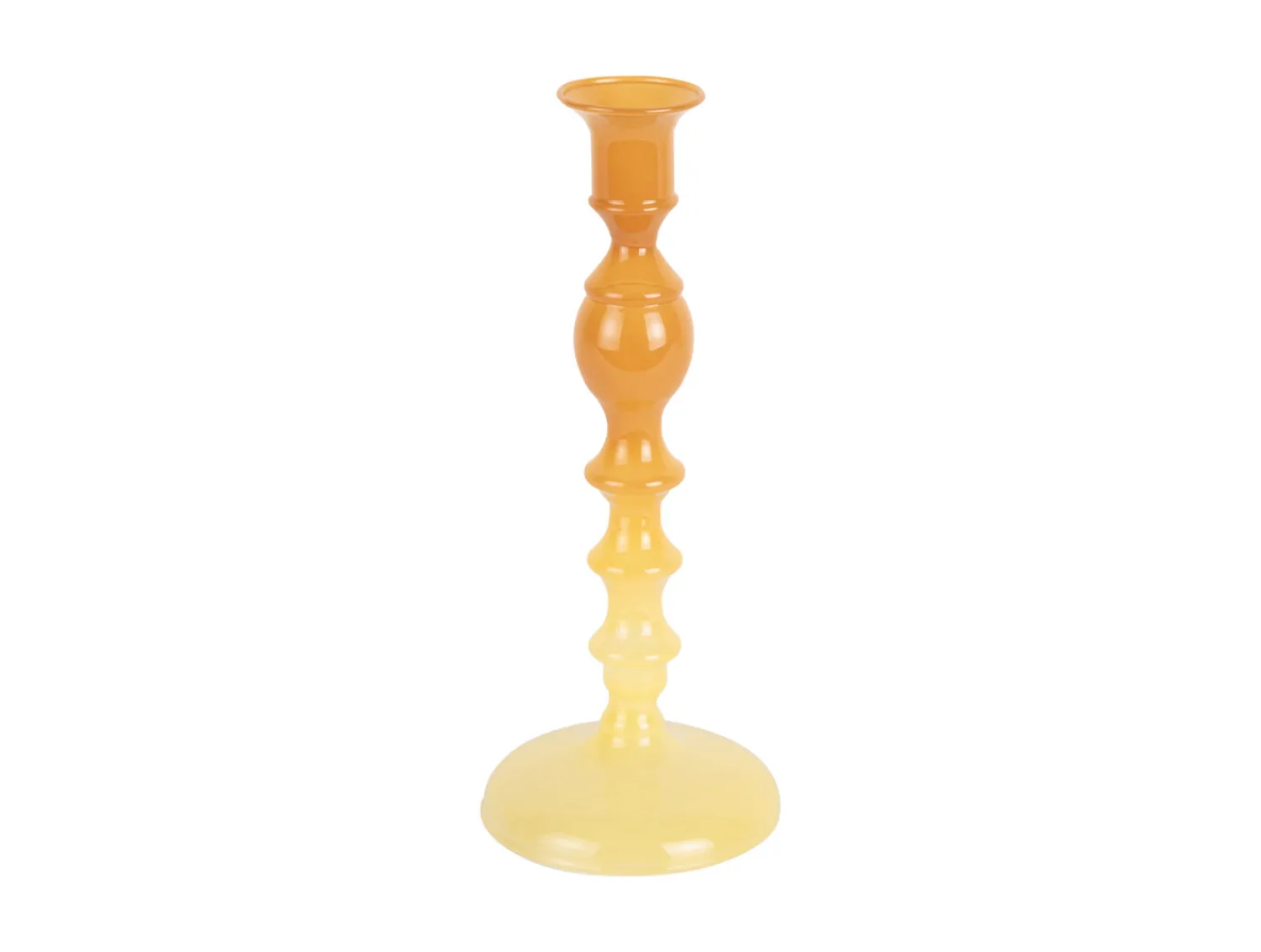 - Candle holder Grato Mecer medium ochre yellow to soft yellow*Present time Discount