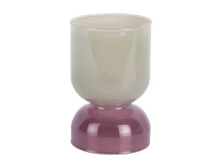 - Candle holder Variado Colores grayed jade w. light mauve*Present time New