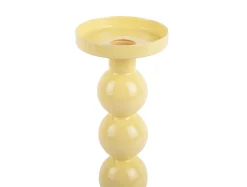 - Candle holder Funky large soft yellow^Present time New