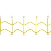 - Coat rack Double Zig Zag bright yellow*Present time New