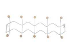 - Coat rack Double Zig Zag white^Present time Sale