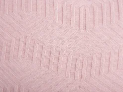 - Cushion Honeycomb knitted cotton soft pink^Present time Clearance