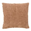 - Cushion Tierno furry brown^Present time New