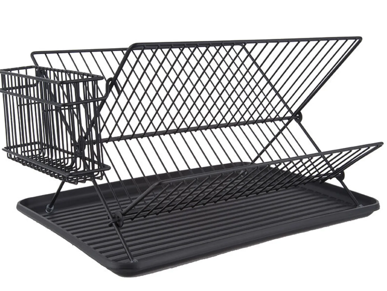 - Dish rack Classic matt black iron*Present time Hot