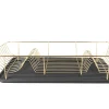 - Dish rack Linea gold plated w. matt black tray^Present time New