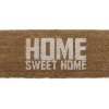 - Doormat Home Sweet Home white coir^Present time