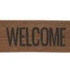 - Doormat Welcome black coir^Present time Hot