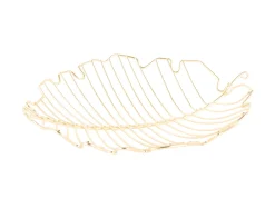 - Fruit basket Leaf iron gold plated*Present time New