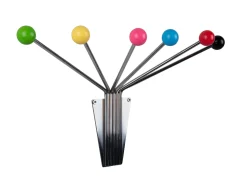 - Hat rack Neptune chrome w. coloured balls large*Present time Hot