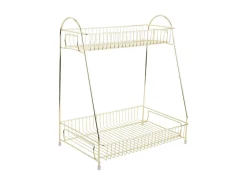 - Kitchen rack Tidy iron gold plated*Present time New