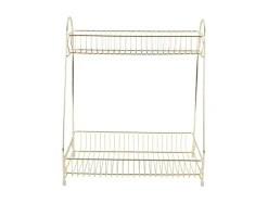 - Kitchen rack Tidy iron gold plated*Present time New