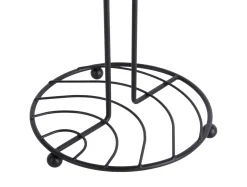 - Kitchen roll holder Wired metal black^Present time