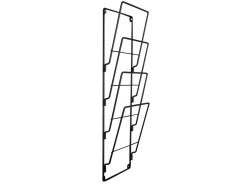 - Magazine rack steel wire matt black^Present time Hot