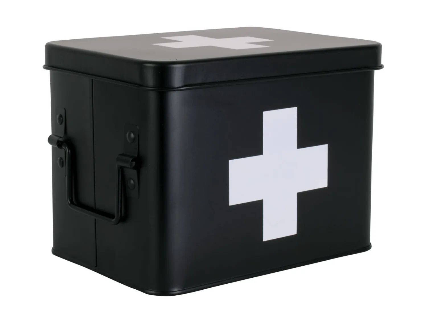 - Medicine storage box medium metal matt black^Present time New