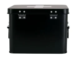 - Medicine storage box medium metal matt black^Present time New