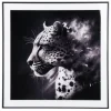 - Photo art Leopard glass black & white*Present time Online
