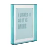 - Photo frame Gayo Large acrylic turquoise blue^Present time Discount