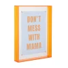 - Photo frame Gayo Large acrylic bright orange*Present time Clearance