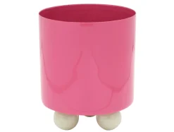 - Plant pot Double Funky small bright pink w. soft green*Present time Sale