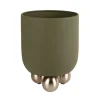 - Plant pot Estilo large luxury green^Present time Discount